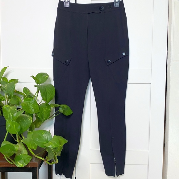 ALEXANDER WANG Stretch Twill Utility Skinny Pants - Picture 3 of 10